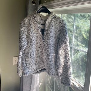 Wool quarter zip